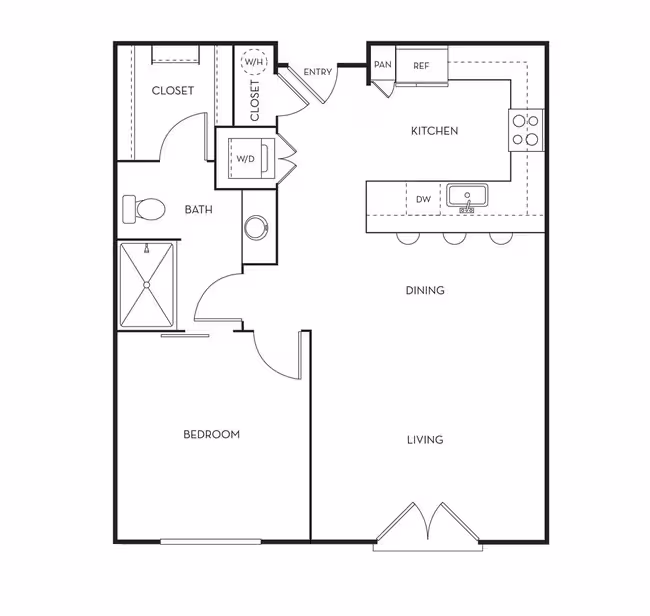 Unit 1126 1108 floor plan